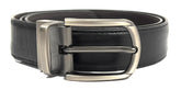 HAARLEM Men KUZE 16590 Leather Belt Reversible Brown & Black